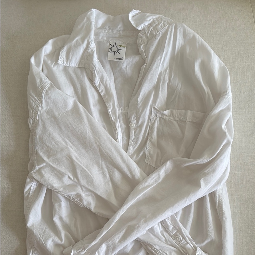 White Women’s button up